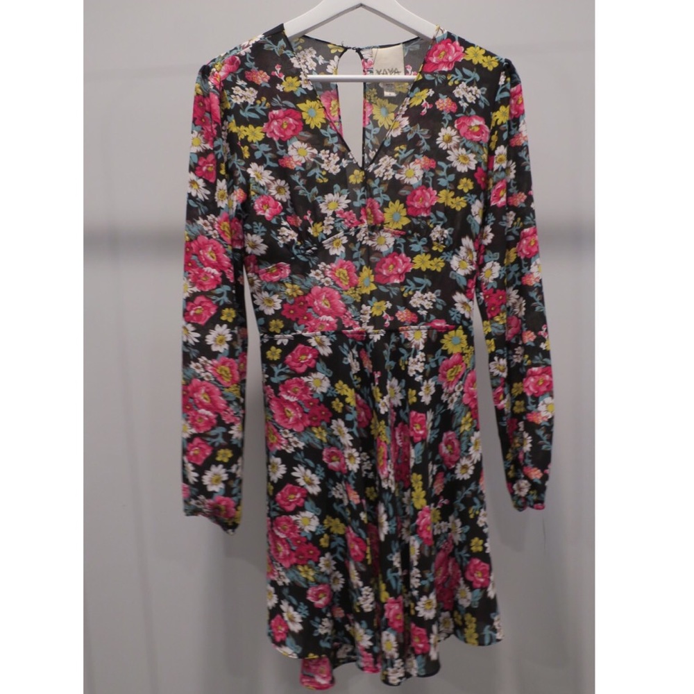 Urban Outfitters pink floral dress